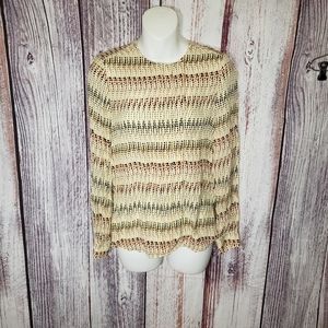 Reiss Eloise Print Woven Blouse NWOT